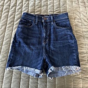 UO BDG Twig High-Rise Dark Wash Denim Shorts